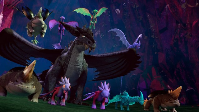 Click to watch 'The Sky Torcher' (popup) Dragons The Nine Realms